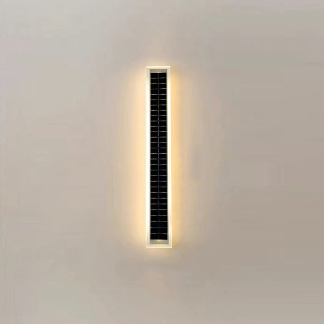 Aluminum Acrylic Strip Wave Outdoor Light