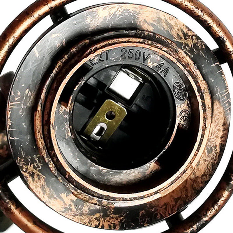 Iron Water Pipe Wall Lamp