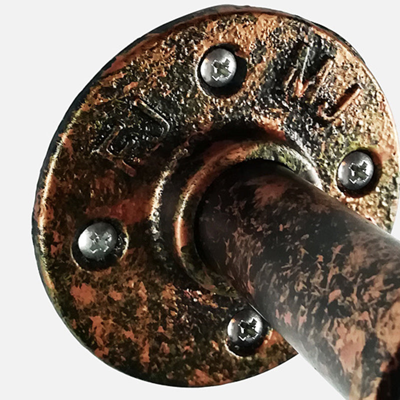 Iron Water Pipe Wall Lamp