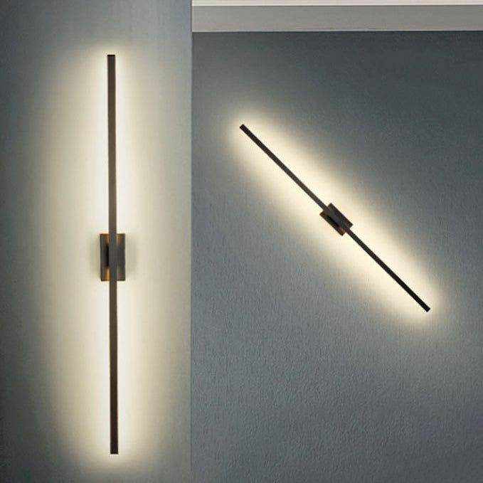 Long Strip Square Pole Wall Lamp
