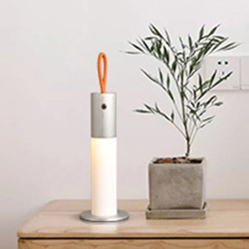 Portable Carrying Cord Cylinder Table Lamp