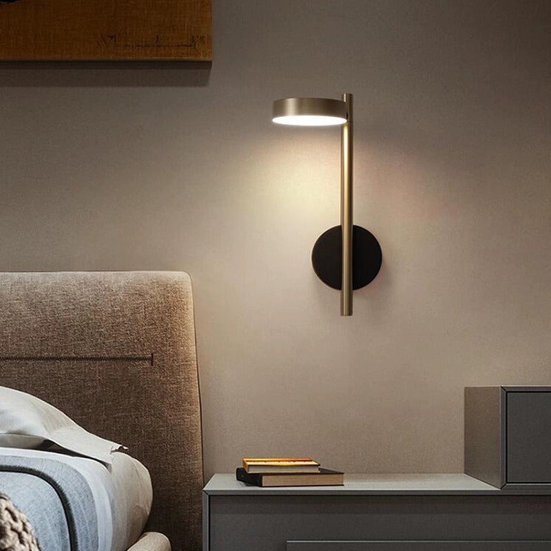 Rotatable Long Cylinder Round Wall Lamp