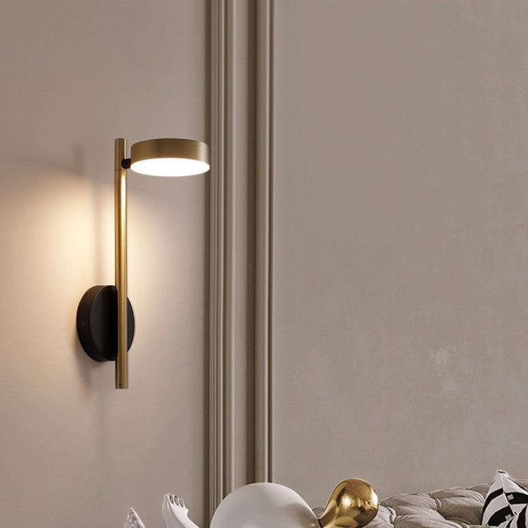 Rotatable Long Cylinder Round Wall Lamp