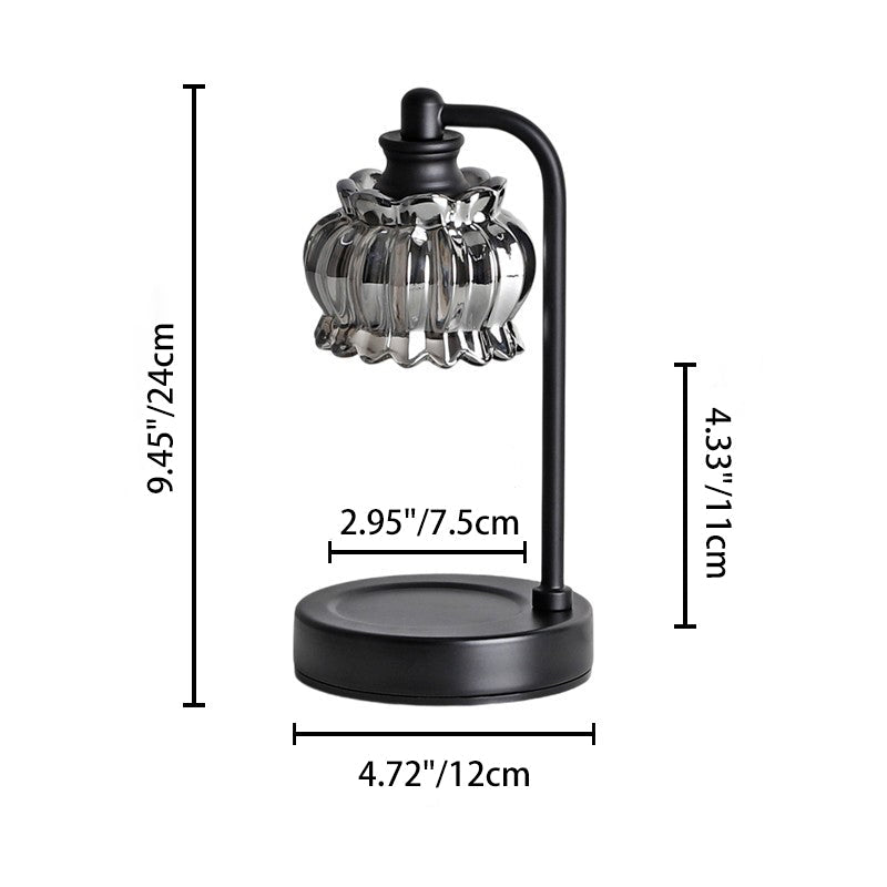 Pod Disc Iron Glass Table Lamp