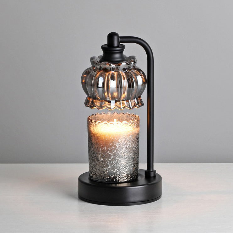 Pod Disc Iron Glass Table Lamp
