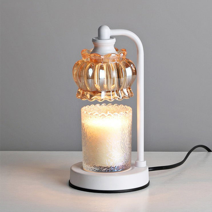 Pod Disc Iron Glass Table Lamp