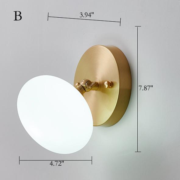 Glass Magic Bean Wall Lamp