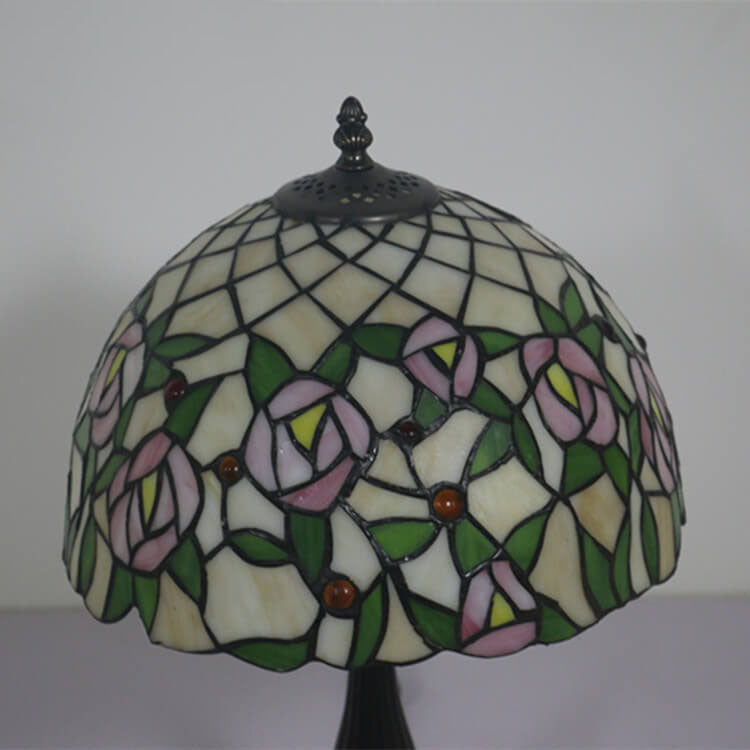 Resin Zinc Alloy Glass Table Lamp