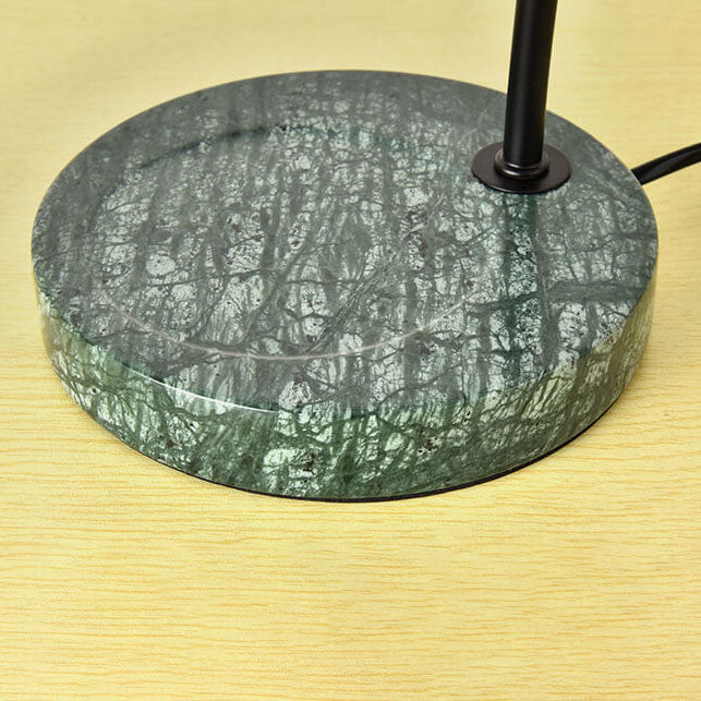 Glass Cone Suzutan Marble Table Lamp