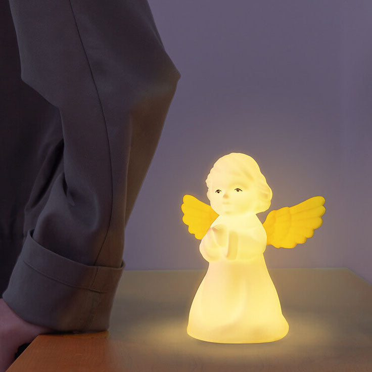 Angel Silicone Color Changing Table Lamp