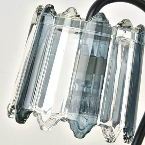 Glass Cone Suzutan Marble Table Lamp