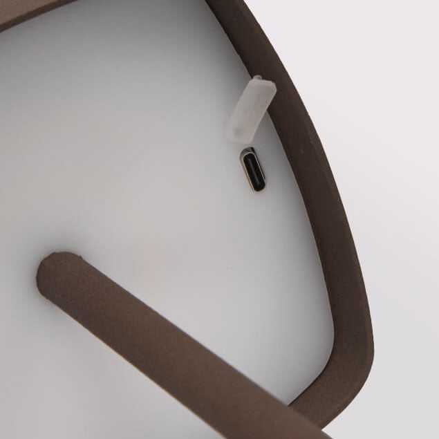Square Solid Color Aluminum Table Lamp