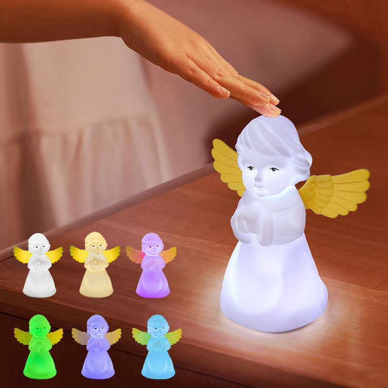 Angel Silicone Color Changing Table Lamp