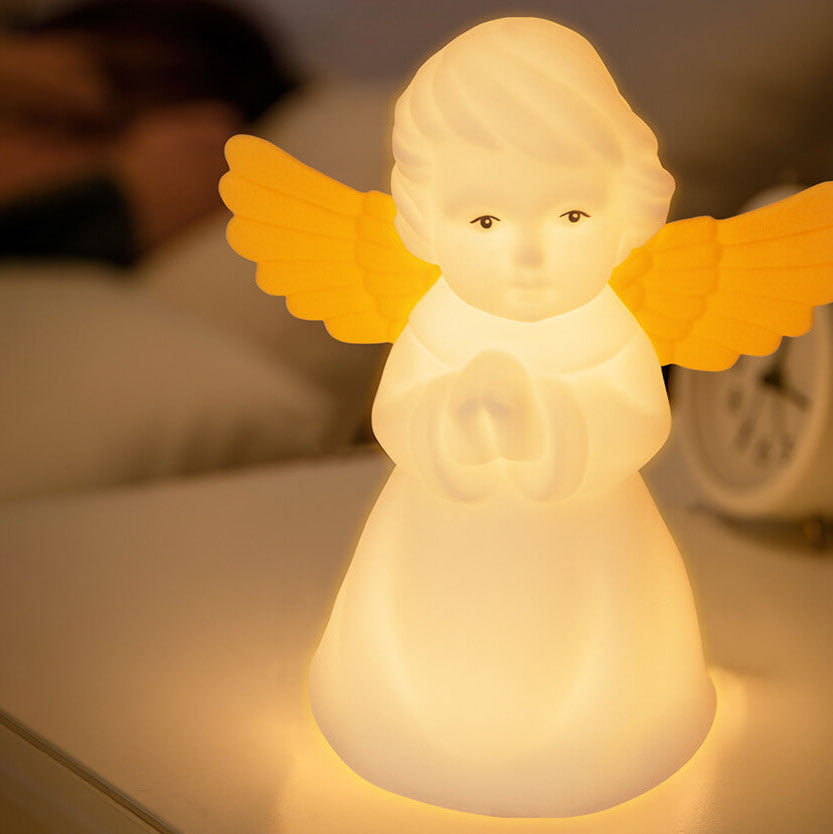 Angel Silicone Color Changing Table Lamp