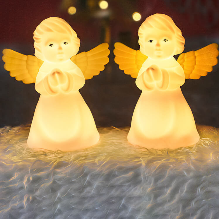 Angel Silicone Color Changing Table Lamp