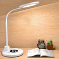 Pure White Plastic Reading Table Lamp