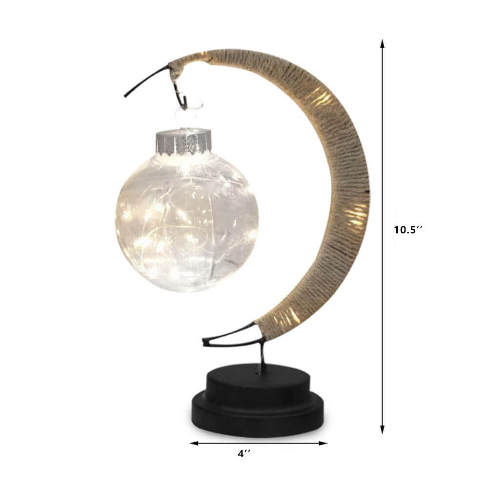 Wishing Ball Moon Night Table Lamp