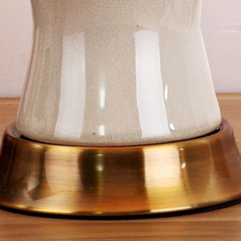 Fabric Vase Table Lamp