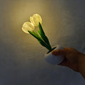 Simulation Tulip Peony Night Table Lamp