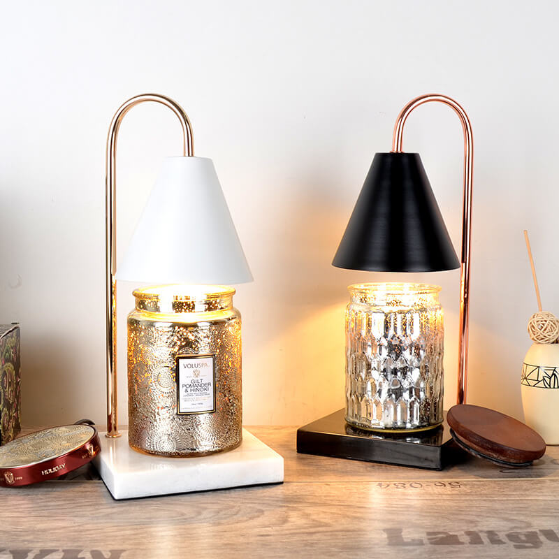 Antler Pure Black White Table Lamp