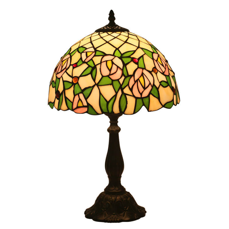 Resin Zinc Alloy Glass Table Lamp