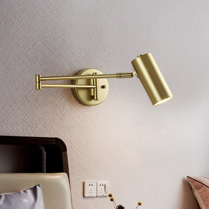 Folding Telescopic Long Pole Wall Lamp