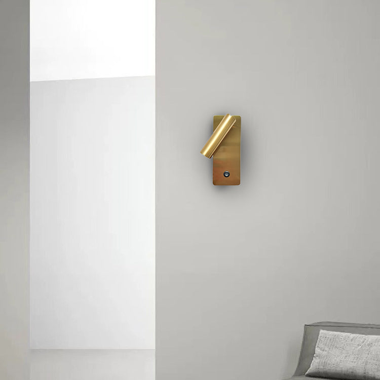 Rotatable Rectangular Durable Aluminum Wall Lamp
