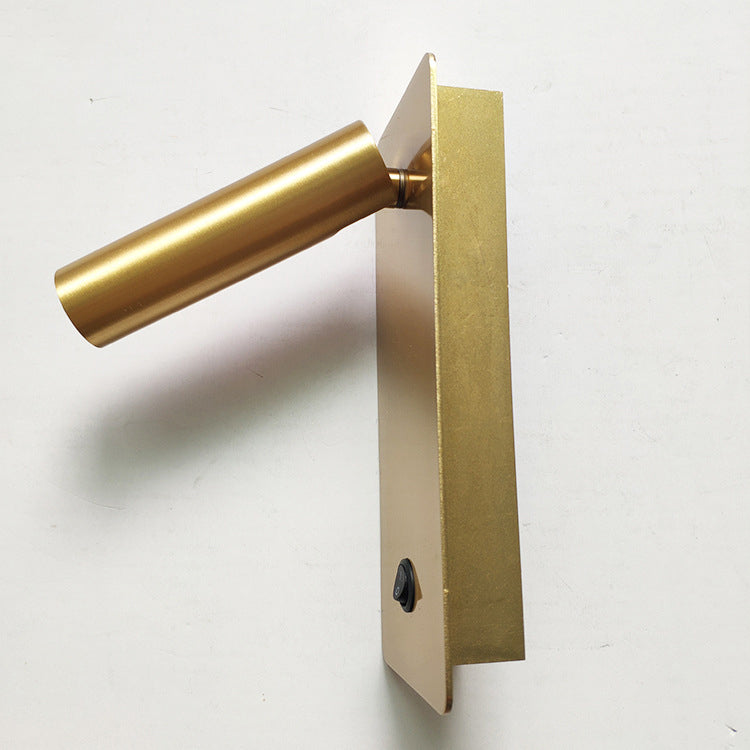 Rotatable Rectangular Durable Aluminum Wall Lamp
