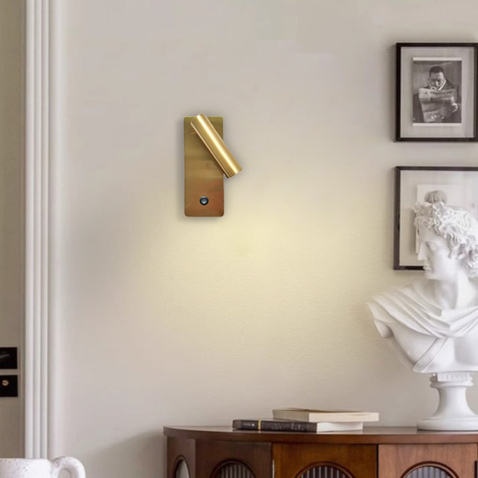 Rotatable Rectangular Durable Aluminum Wall Lamp