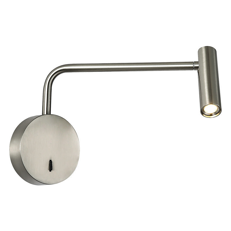 Cylinder Round Aluminum Iron Wall Lamp