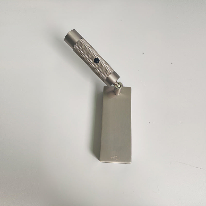 Rectangular Cylinder Aluminum Charger Wall Lamp