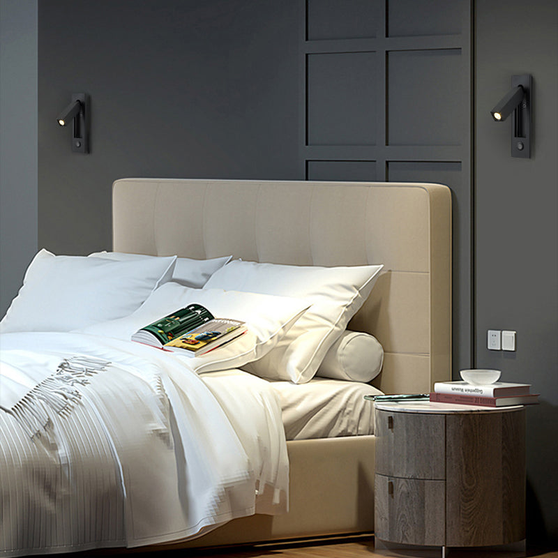 Geometric Recessed Aluminum Multi-Angle Wall Lamp