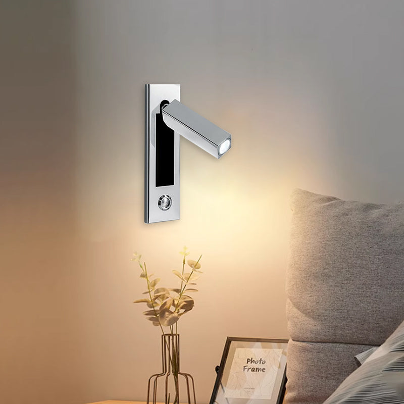 Geometric Recessed Aluminum Multi-Angle Wall Lamp