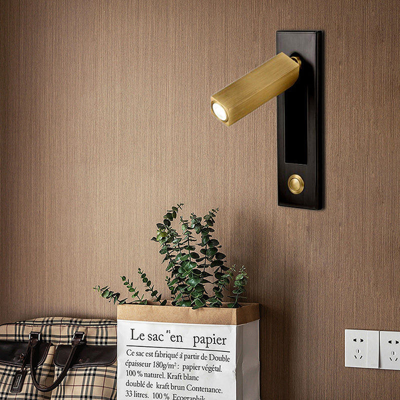 Geometric Recessed Aluminum Multi-Angle Wall Lamp
