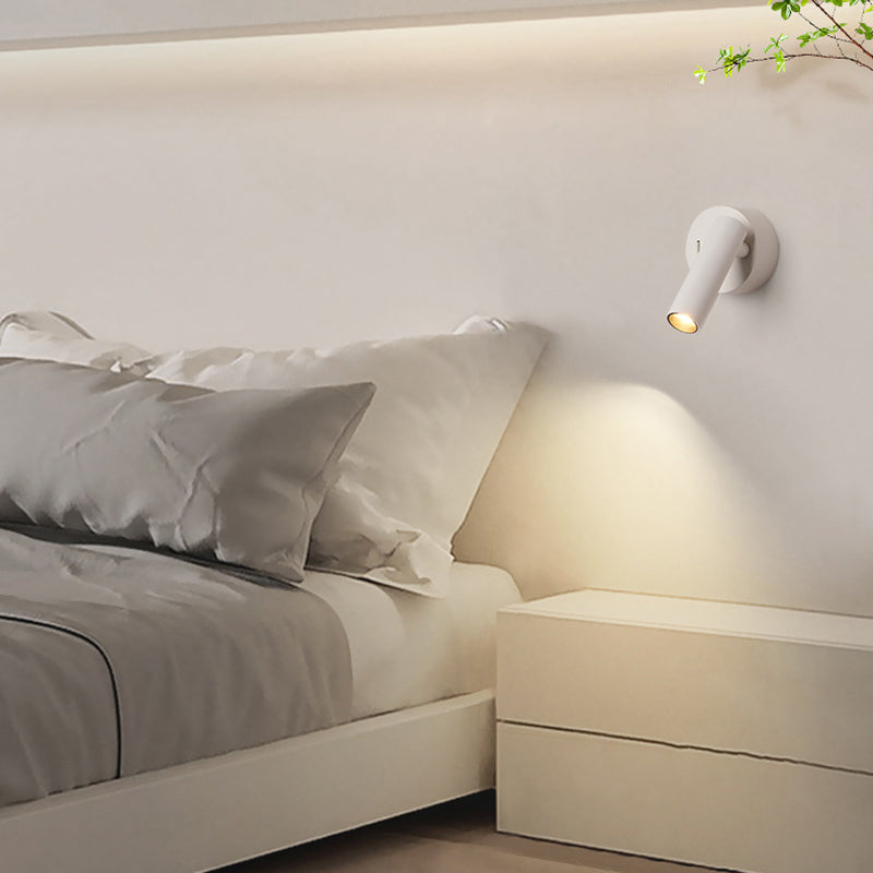 Aluminum Round Cylinder Living Wall Lamp