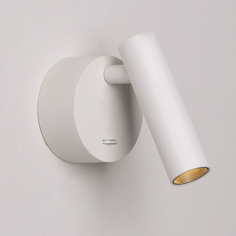 Aluminum Round Cylinder Living Wall Lamp