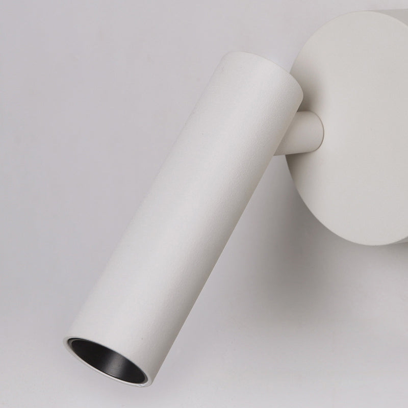 Aluminum Round Cylinder Living Wall Lamp