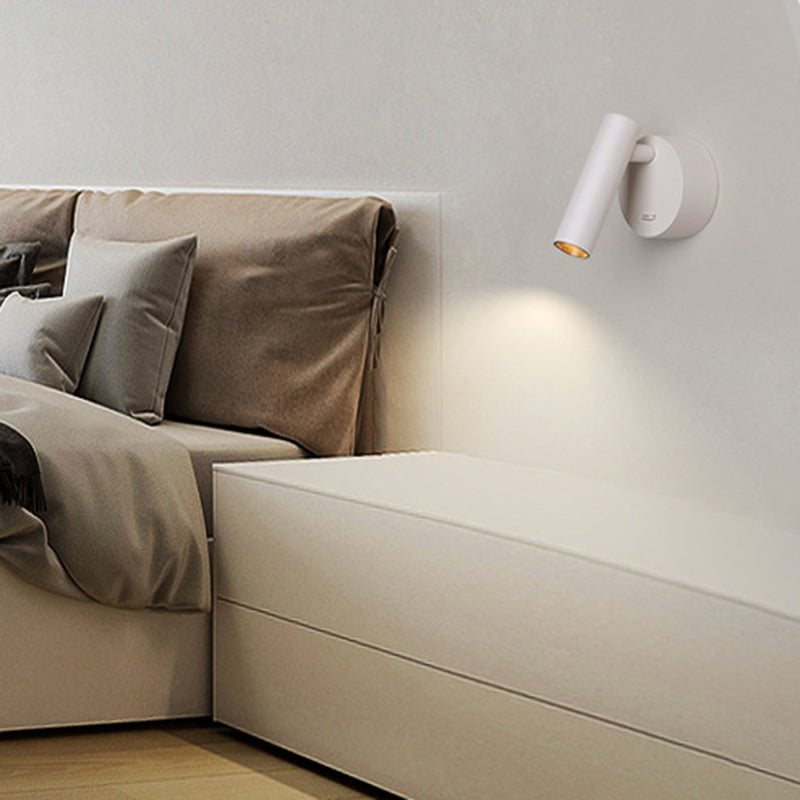 Aluminum Round Cylinder Living Wall Lamp