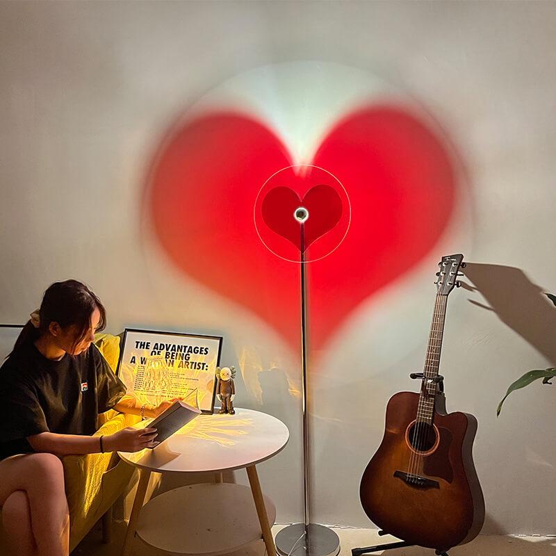 Creative Heart Shape Vibes Floor Lamp