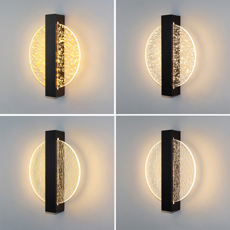 Acrylic Crack Design Wall Lamp