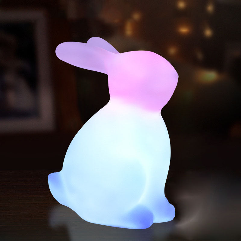 Rabbit PE Bedroom Table Lamp