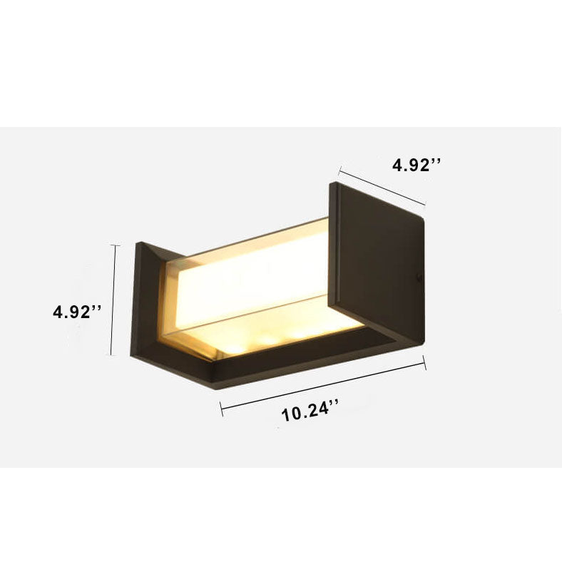 Rectangular Outdoor Light