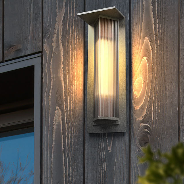 Aluminum Glass Outdoor Light