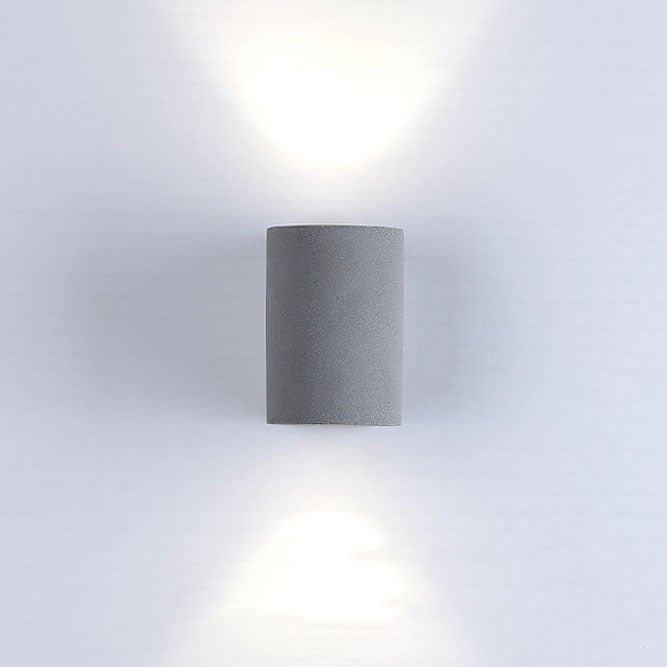 Cement Cylinder Wall Lamp