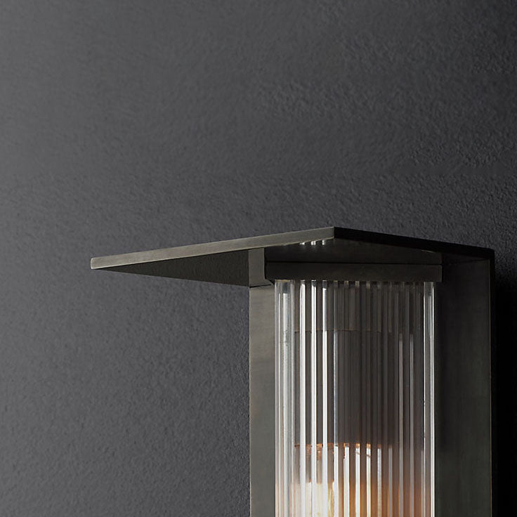 Aluminum Glass Outdoor Light