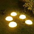 Solar 5 Half Ball Outdoor Light