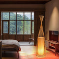 Bamboo Hut Floor Lamp