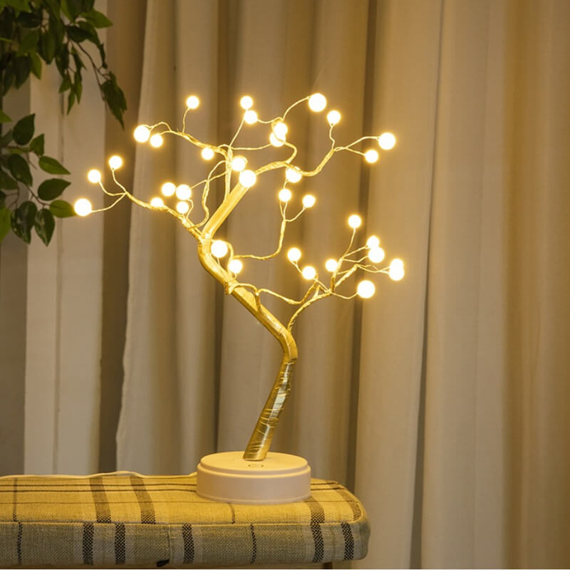 36 Pearl Small Tree 36-Light Table Lamp