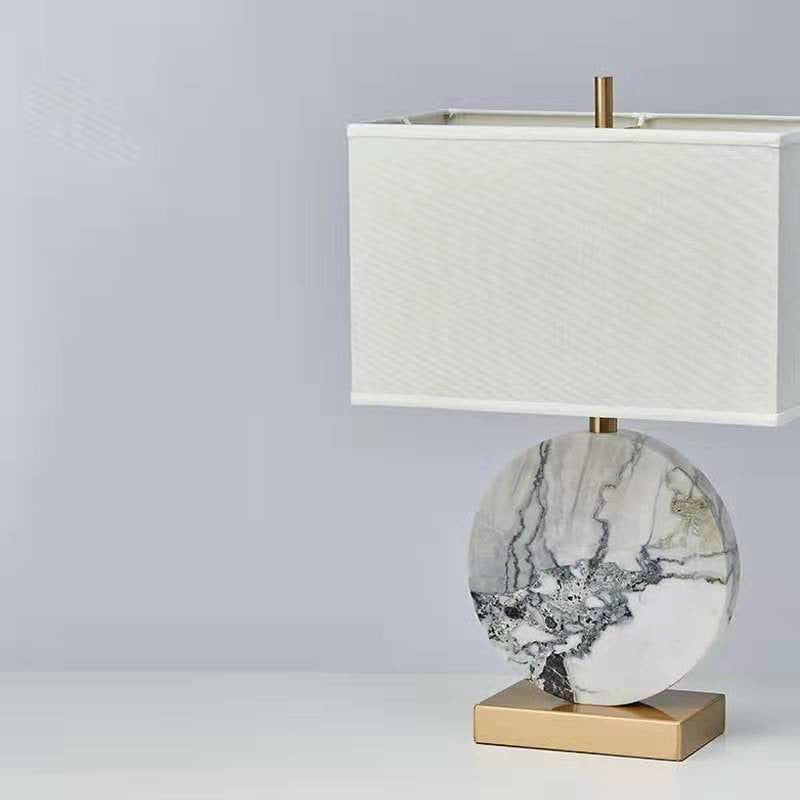 Marble Texture Table Lamp
