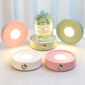 Round Rechargeable Mood Night Table Lamp